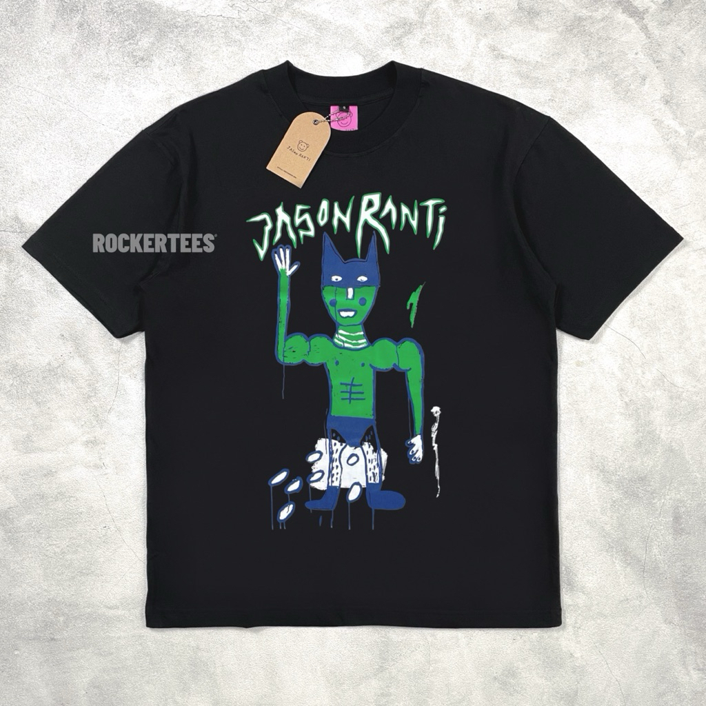 Jason Ranti - Benihku Stabil | Black T-Shirt Original Merchandise