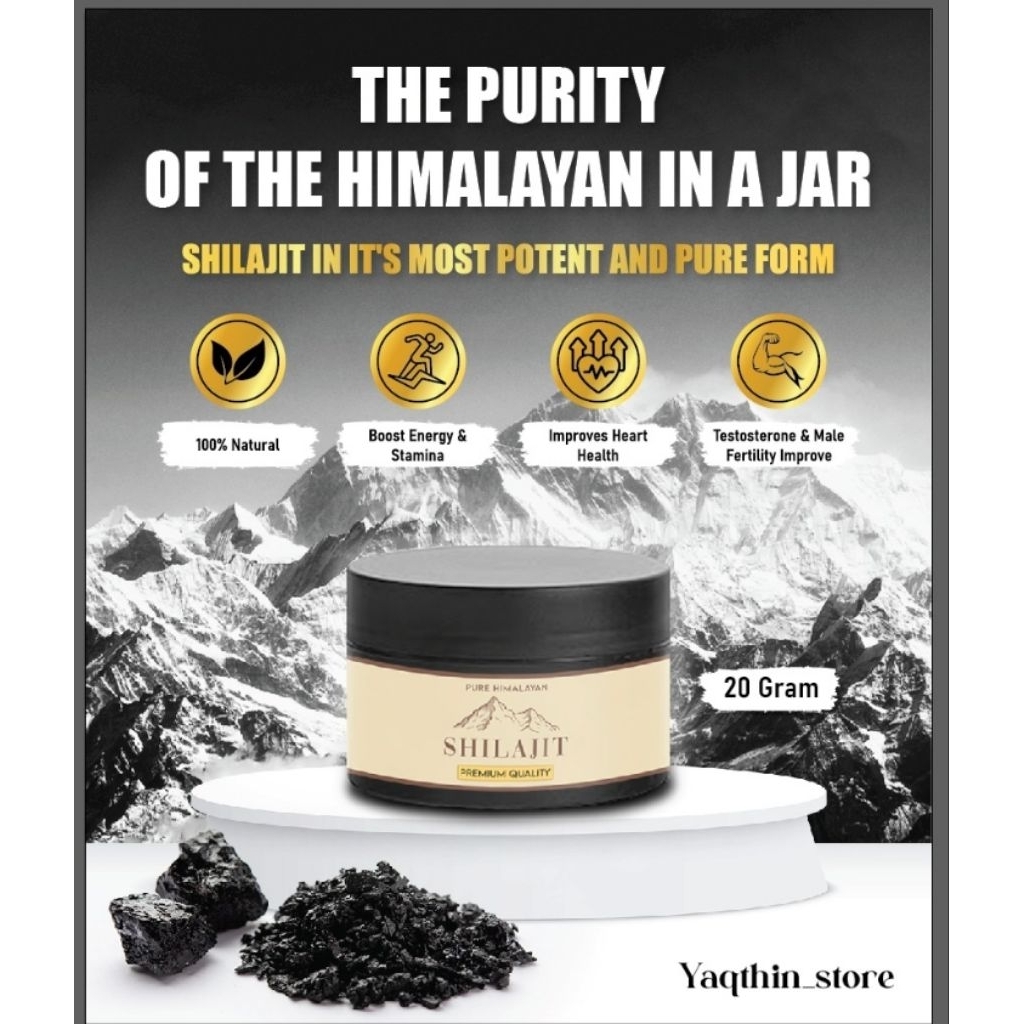

PURE SHILAJIT 100% Premium Quality Lebih Hemat Kemasan 20gr by