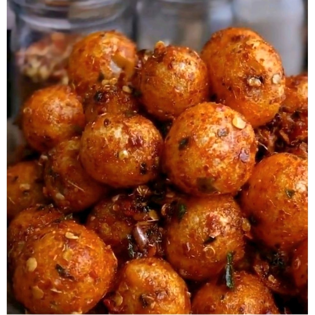 

Cimol Kering Pedas Mini Daun Jeruk | Cemilan Murah Viral Kriuk