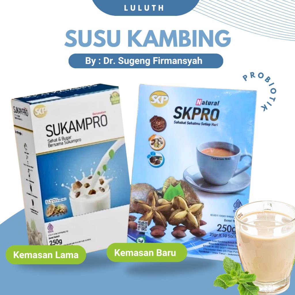 

SUSU KAMBING ETAWA PROBIOTIK SUKAMPRO BY DOKTER SUGENG FIRMANSYAH