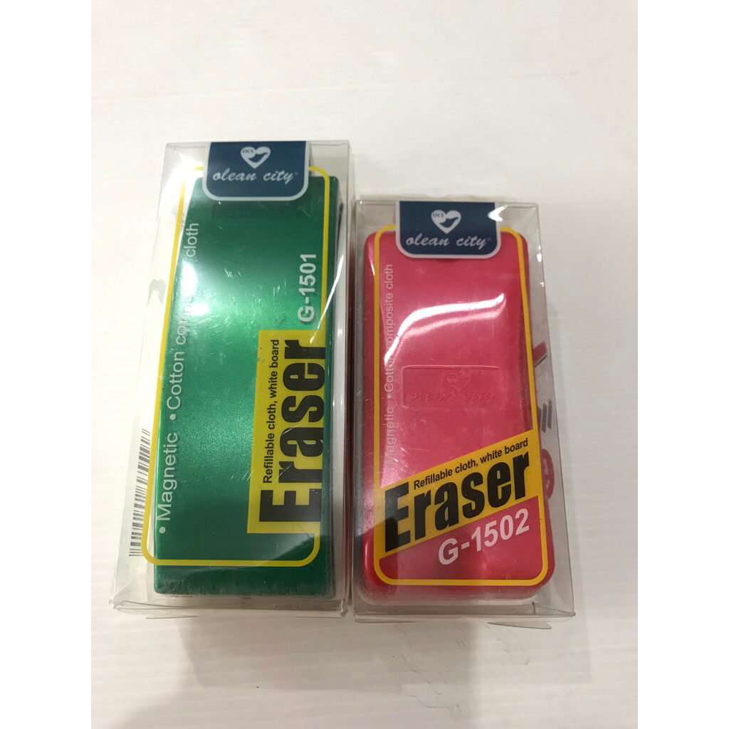 

Magnetic Eraser/ Penghapus Papan Magnet + Refill