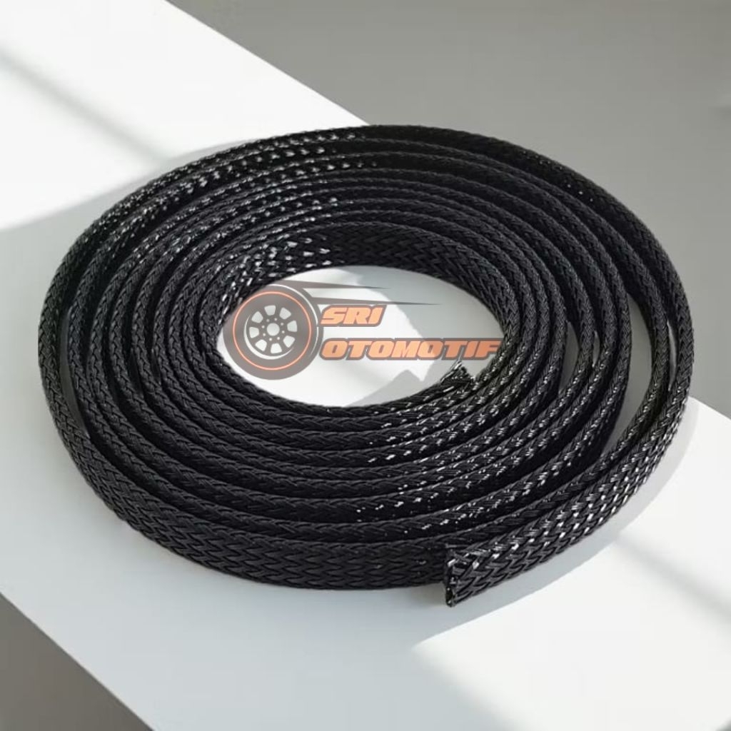 Pembungkus kabel/cable sleeve/braided sleeve ukuran 3mm,4mm,6mm,8mm,10mm,20mm,25mm
