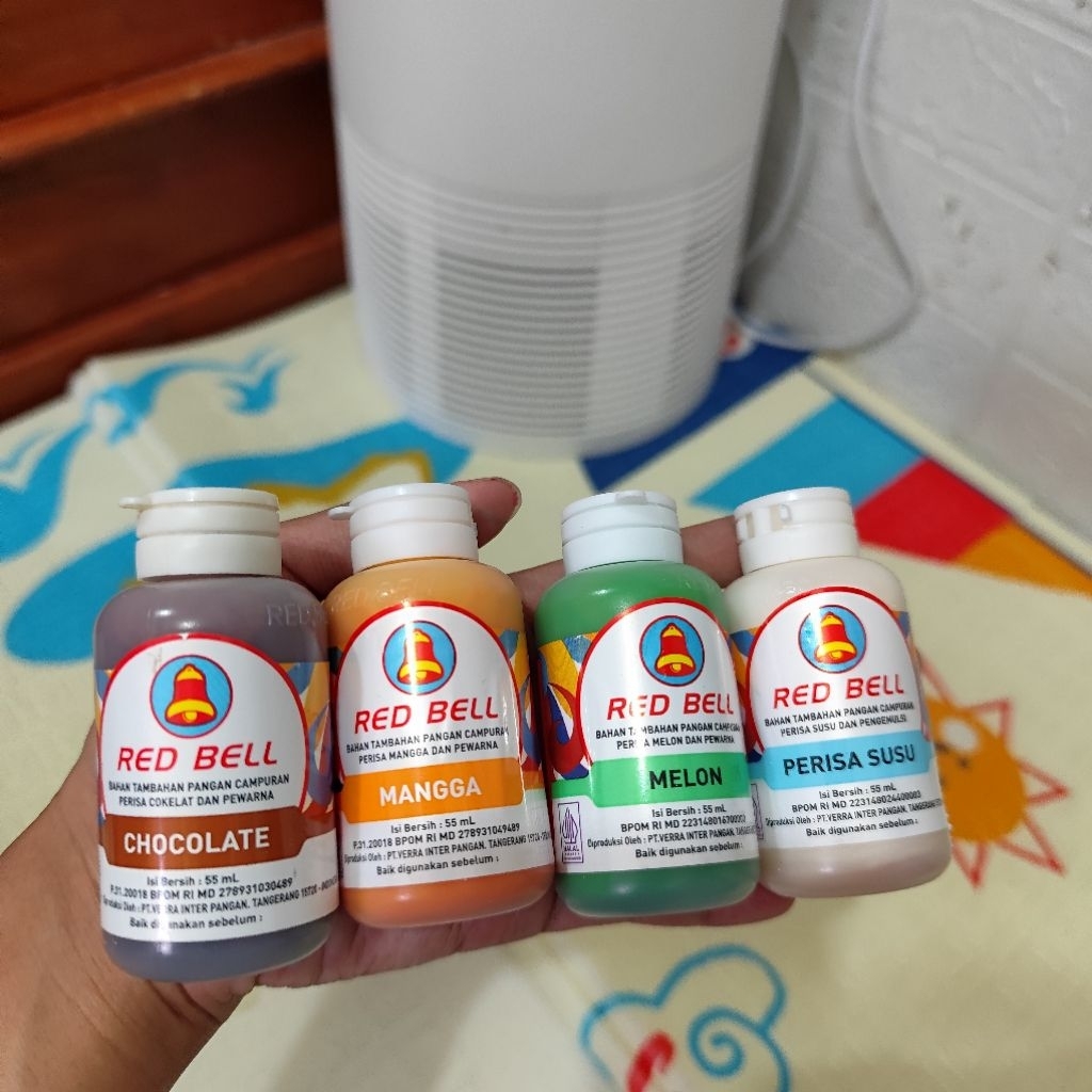 

red bell pewarna dan perisa makanan