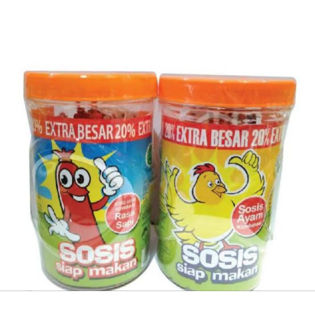 

sosis termurah so nice rasa ayam dan sapi 1toples (Isi25)