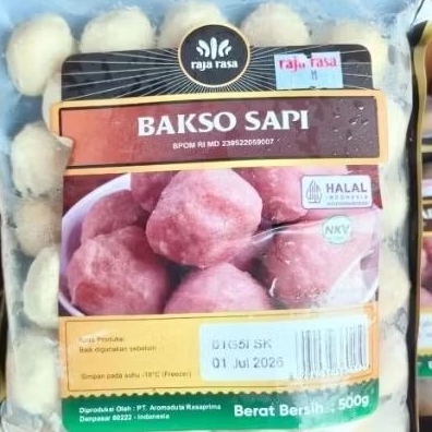 

Bakso Sapi 500gr