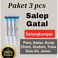 Salep Miconazole Original / Salep Gatal Kulit Selangkangan Panu Kadas Kurap Exim Jamur Kutu Air Ampu