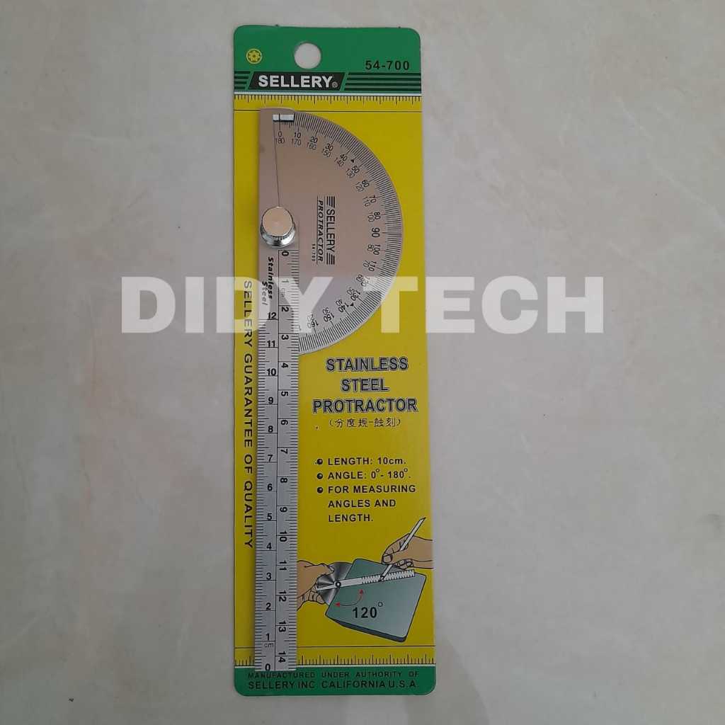 

Busur Derajat Stainless Steel Sellery 54-700.