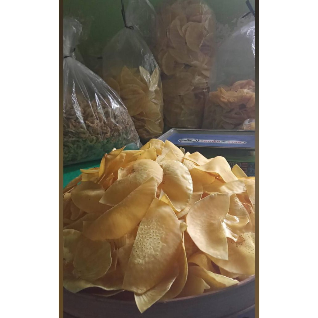 

keripik sukun renyah