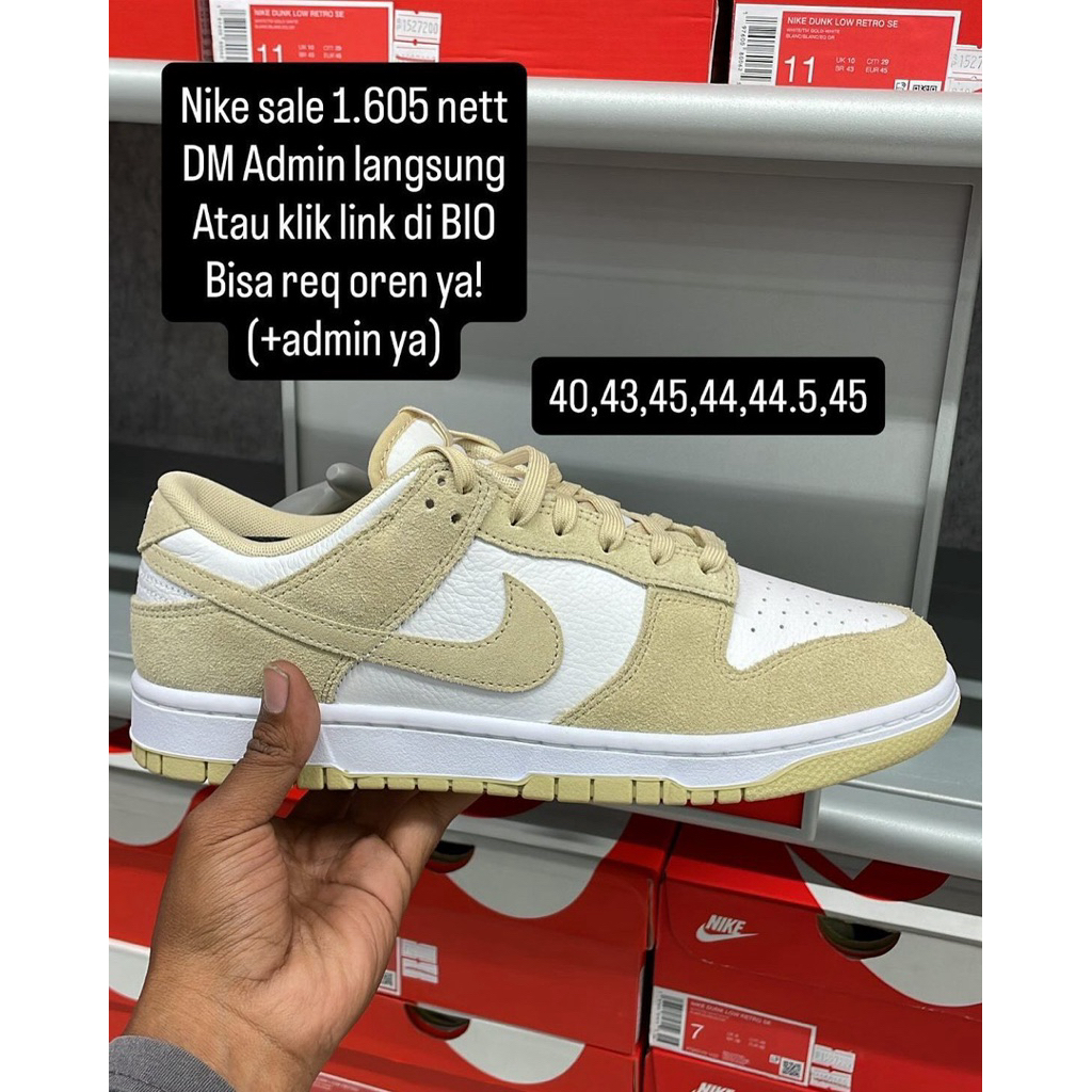 Promo sale discount diskon Sepatu Pria Sneakers NIKE original