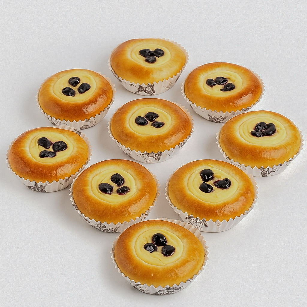 

Roti Blueberry Cream Cheese - Keju Bread