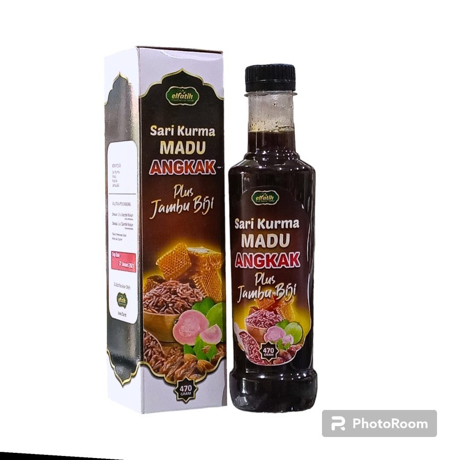 

SARI KURMA ANGKAK MADU JAMBU BIJI PLUS MANGGIS SIRSAK AL AFIYAH 470 gr