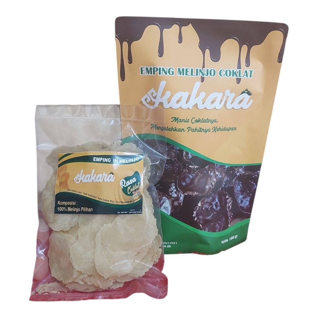 

Paket Bundling Emping coklat & Emping Mentah kakara
