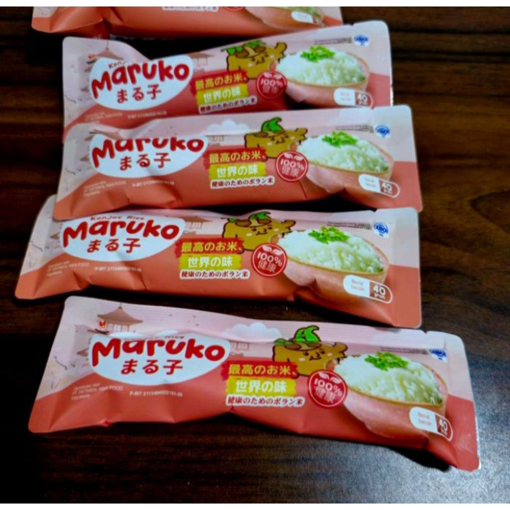 

beras Porang instant seduh Maruko shirataki 40 gram