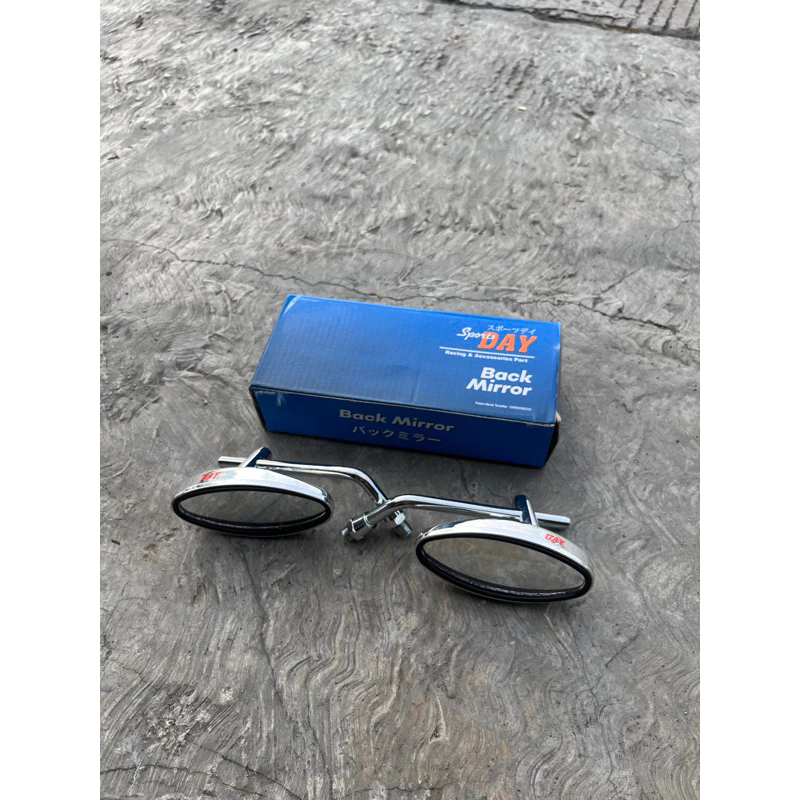 SPION OVAL DAY KECIL SPION OVAL LONJONG UNIVERSAL DRAT 14 HONDA / Spion Oval