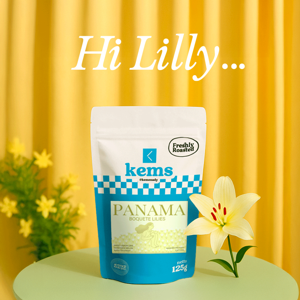 

Kopi Panama Bouquet Bunga Lily Flowers 125 gr