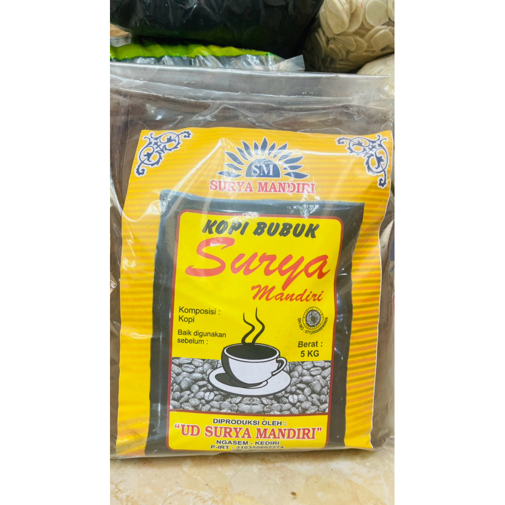 

Kopi bubuk Surya Mandiri 5kg / Kopi bubuk Curah