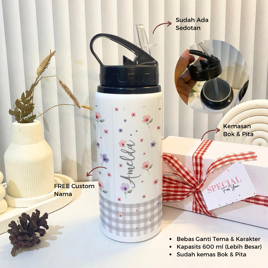 Tumbler Anak, tumbler custom , tumbler souvenir, tumbler ulang tahun, giftanak