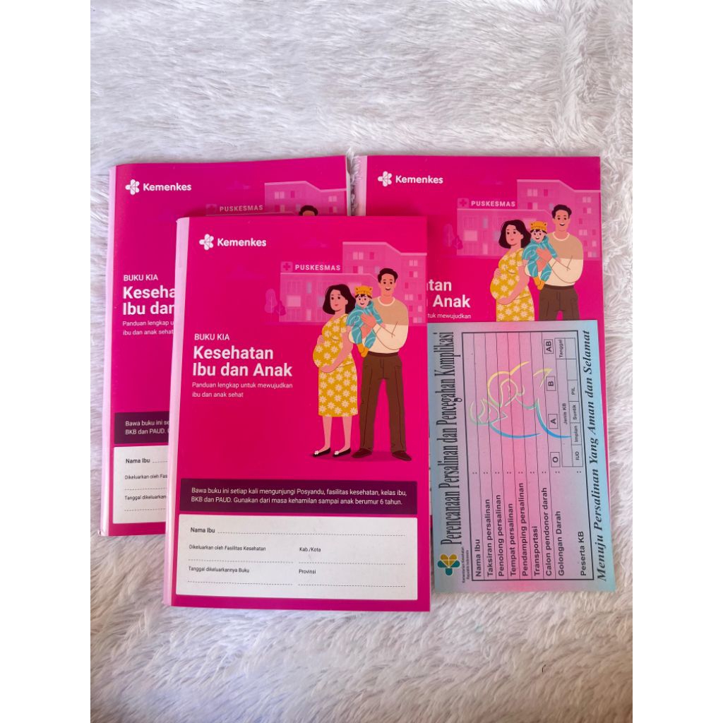 READY BUKU KIA TERBARU 2024, BUKU KIA VERSI BARU, BUKU PINK, BUKU BIDAN TERMURAH