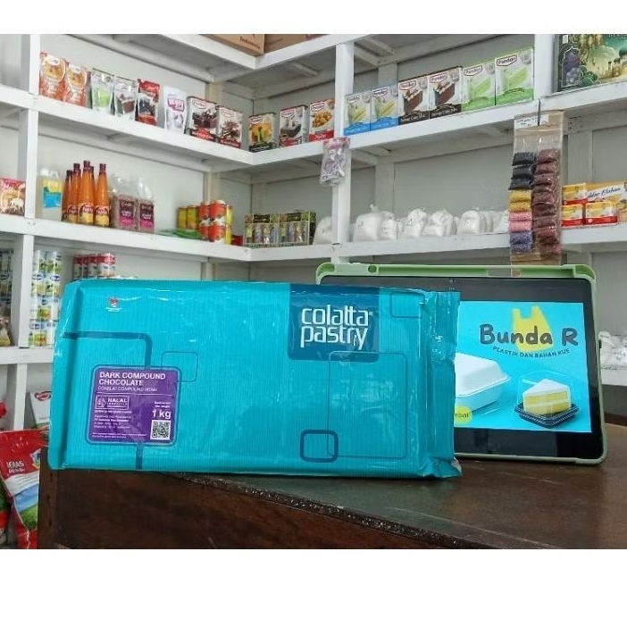 

Colatta Pastry - Dark Compound Chocolate 1kg - Bunda R Plastik