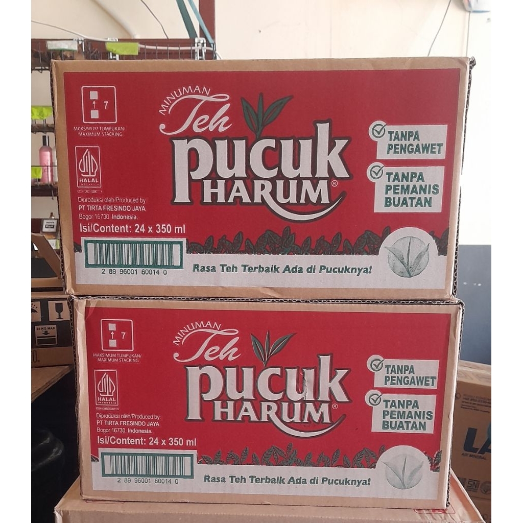 

Teh Pucuk Harum 350ml x 24 pcs ( PAKET 2 dus)