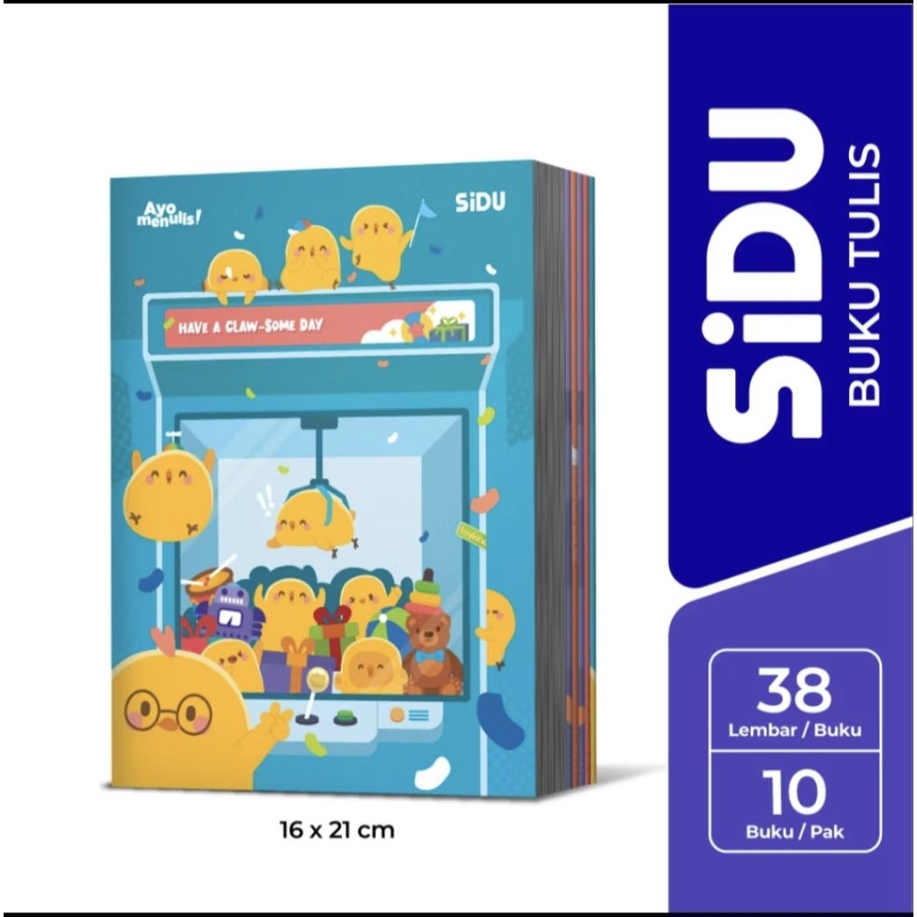 

TERMURAH Promo Diskon Buku Tulis Sidu 38 Lembar 10 buku