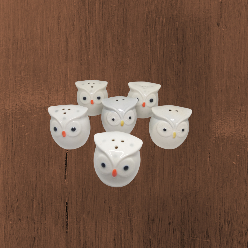 Souvenir Tempat Lada Tempat Garam Model Burung Hantu