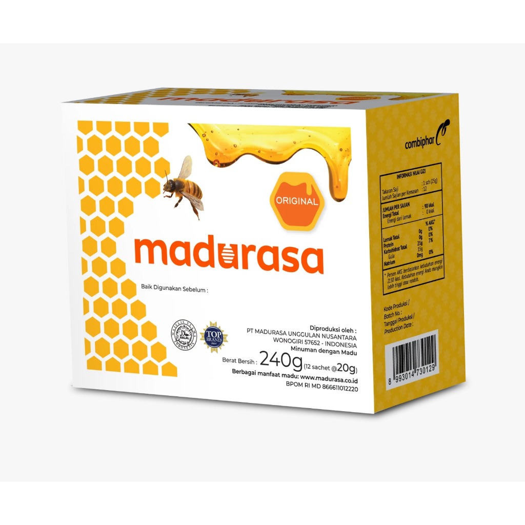 

Madurasa Multivitamin Sachet Original Memelihara Daya Tahan Tubuh