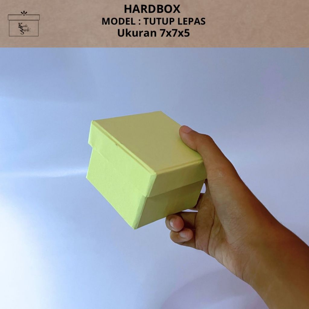 

Hardbox 7x7x5 cm / kotak kado / hampers / giftbox / kotak kado polos / kotak mini