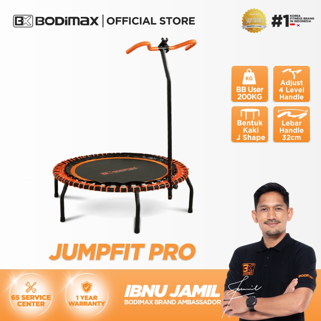Bodimax Jumpfit PRO / Trampoline / Trampolin dewasa