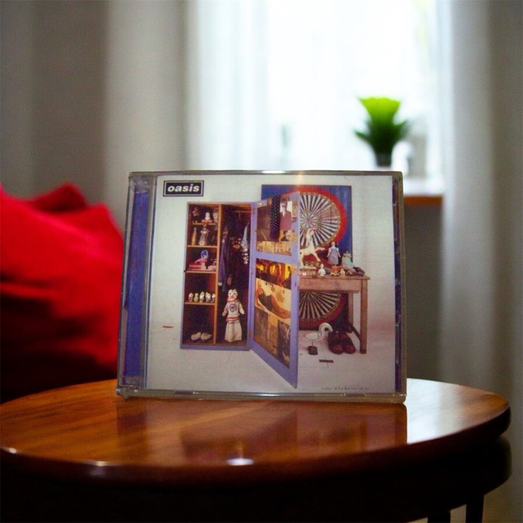 PRELOVED KASET CD ALBUM OASIS STOP THE CLOCKS ORIGINAL 2 DISC