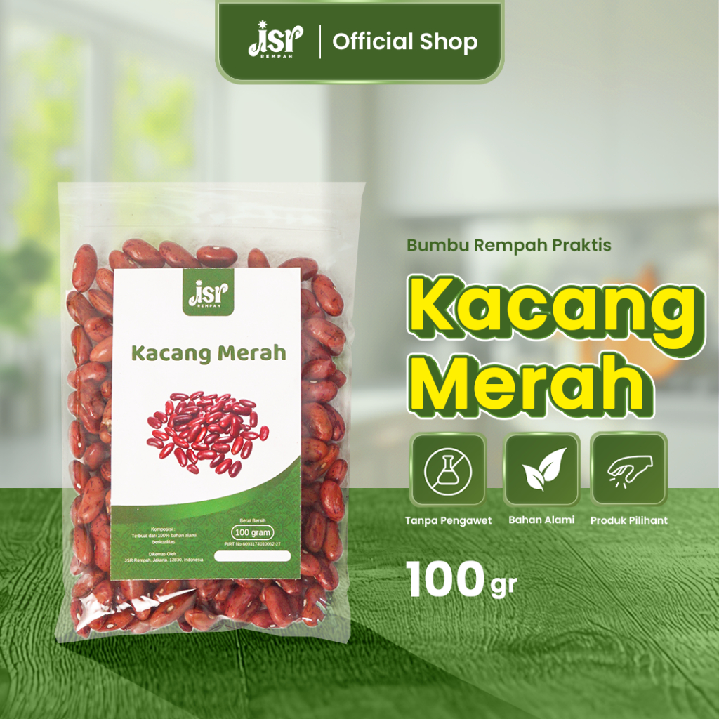 

Jsr Rempah Kacang Merah 100 Gram