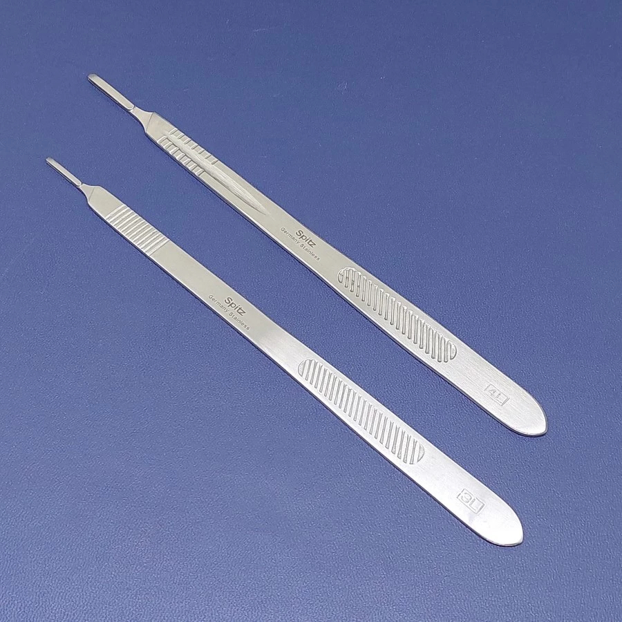 "Scalpel Handle" Solid, No. 3L / 4L ( 21cm ) - Spitz