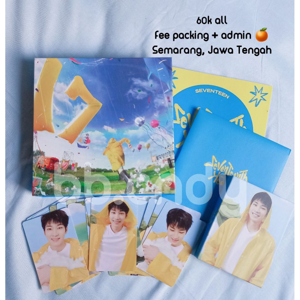 Album Seventeen FML, FML carat ver, Heaven Carat Ver Unsealead