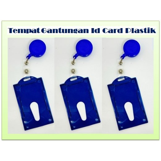 

Tempat Gantungan ID Card Plastik