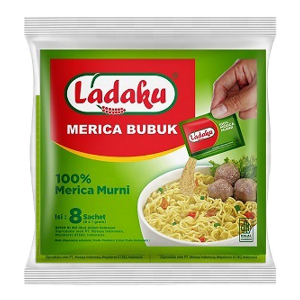 

Ladaku Merica bubuk 8 x 1g