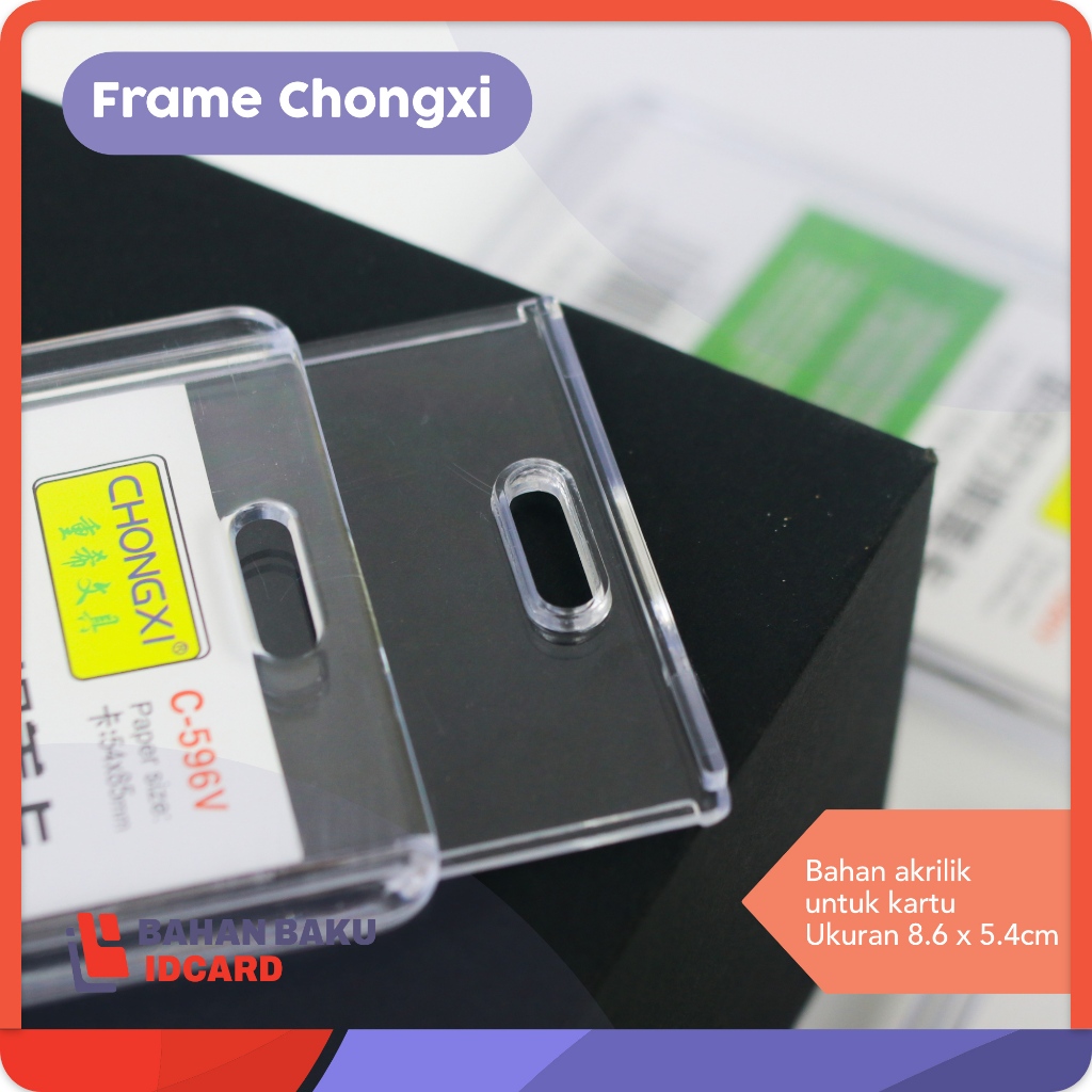 

FRAME CARD HOLDER AKRILIK MERK CHONGXI