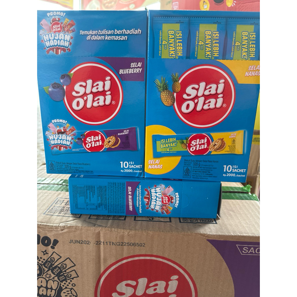 

slai olai sachet 1 box isi 10pcs (grosir)