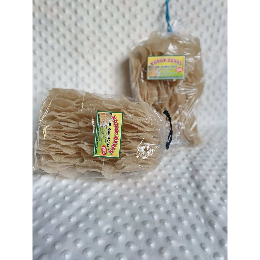 

Karak/krupuk Beras non Borax 500gr