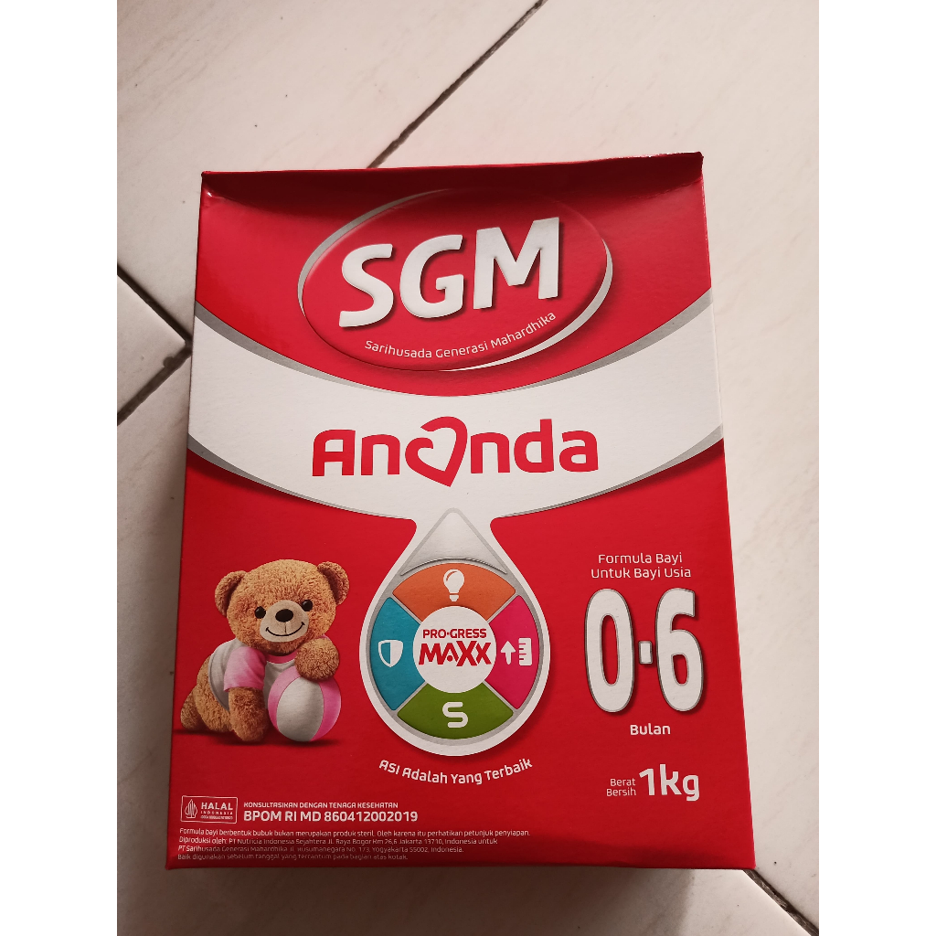 FREEONGKIR-SGM Ananda 0-6 bulan-PROMO SUSU SGM-Susu Formula untuk Bayi 1000gr