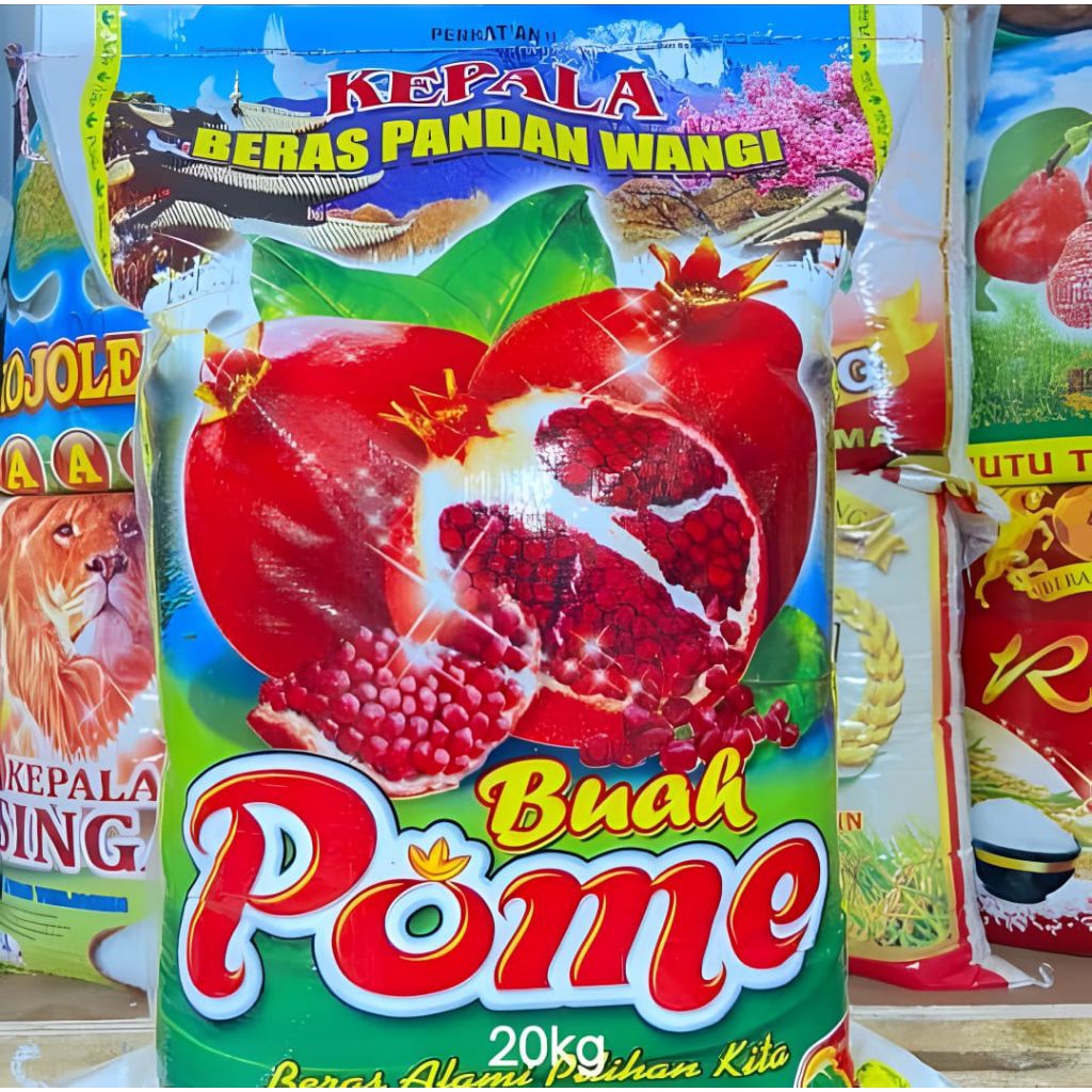 

beras cap buah pume 20kg pandan wangi asli