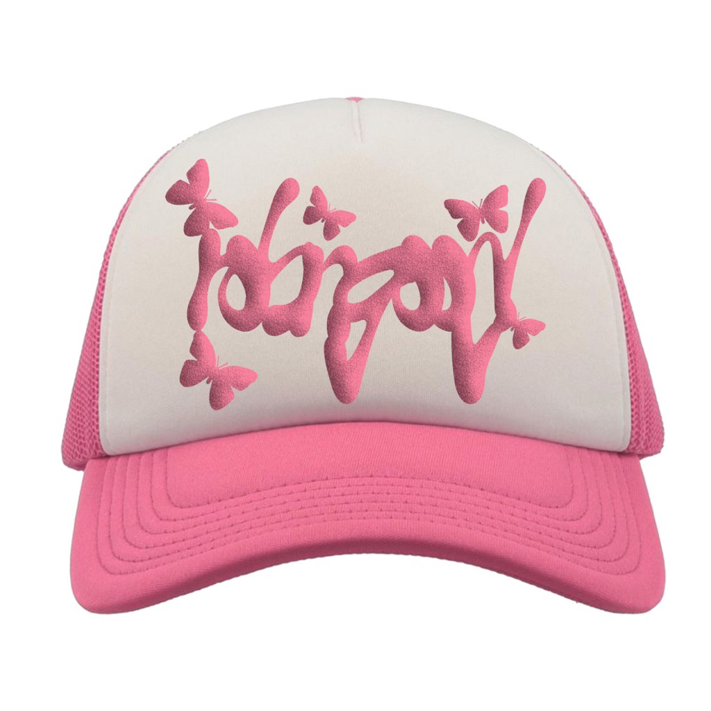 Topi jaring trucker hat Robingood butterfly | trucker hat vintage | trucker hat | topi jaring