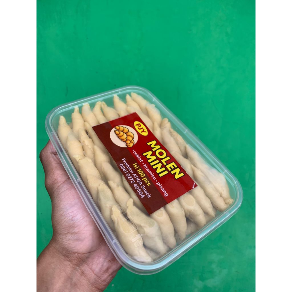 

Molen Mini Isi 100pcs Murah – Coklat, Tiramisu, Pisang – Bisa Kirim Seluruh Indonesia