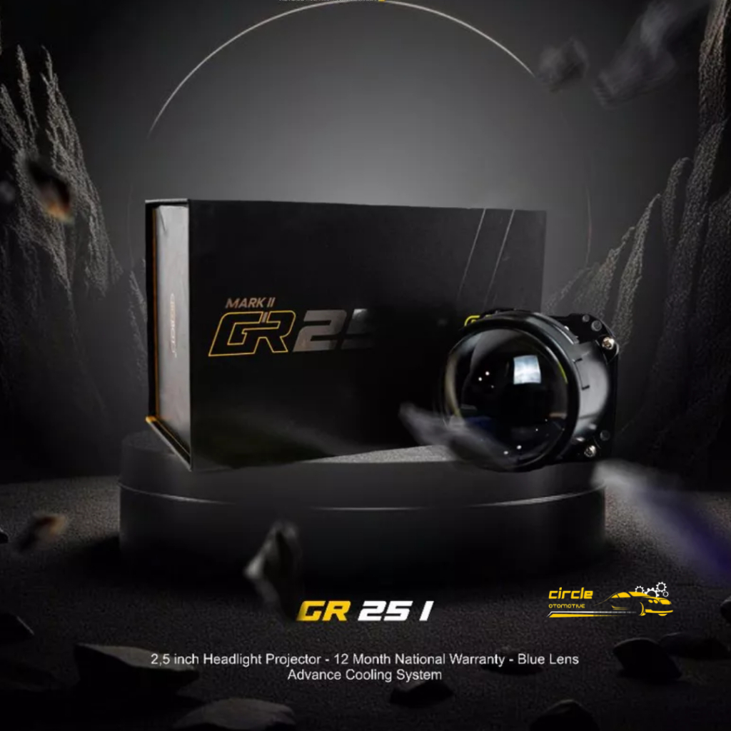 BEEBOT BILED HEADLAMP PROJECTOR 2.5 INCH - GR 25I 47 - 57 WATT