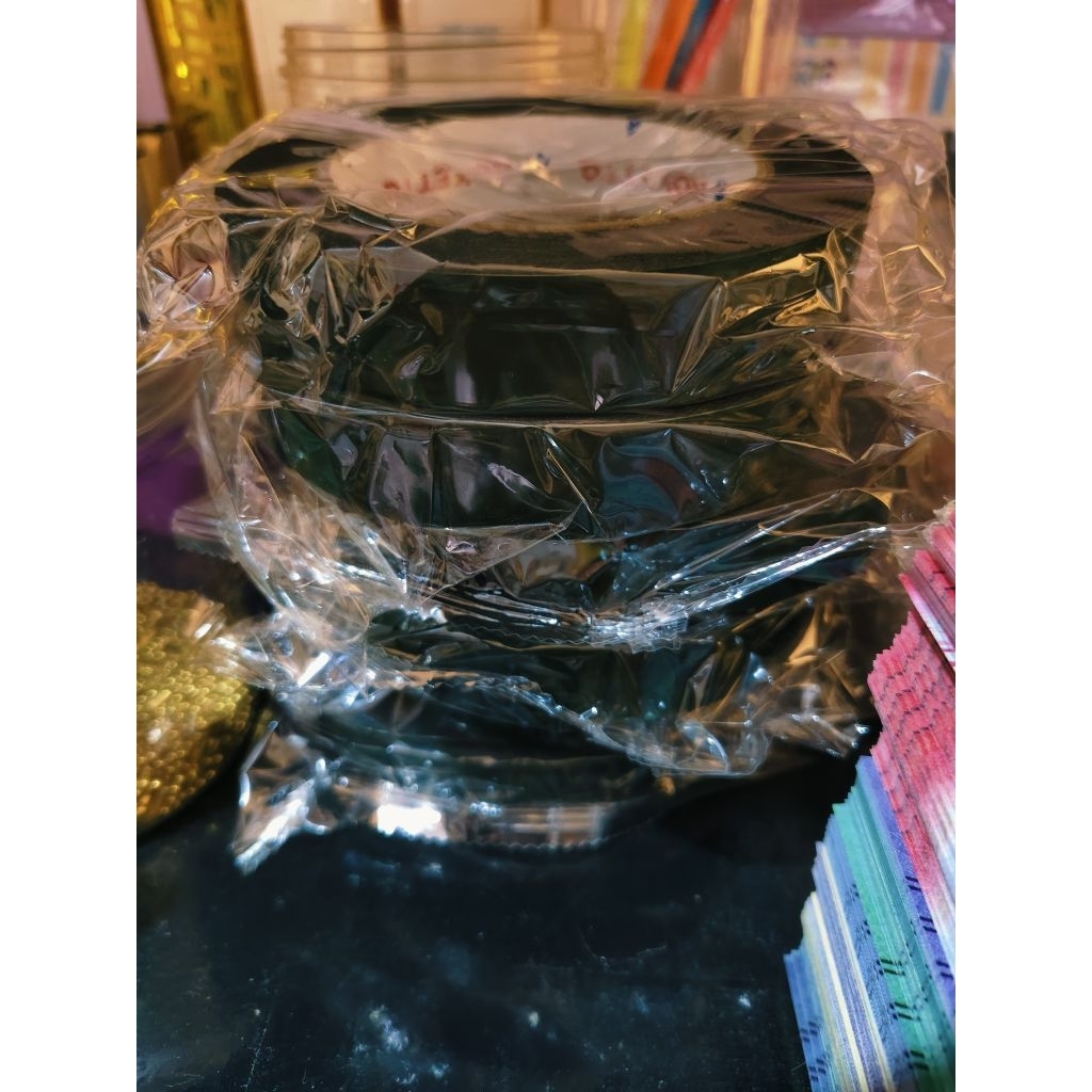 

Double tape busa hitam 1 inch 1 roll