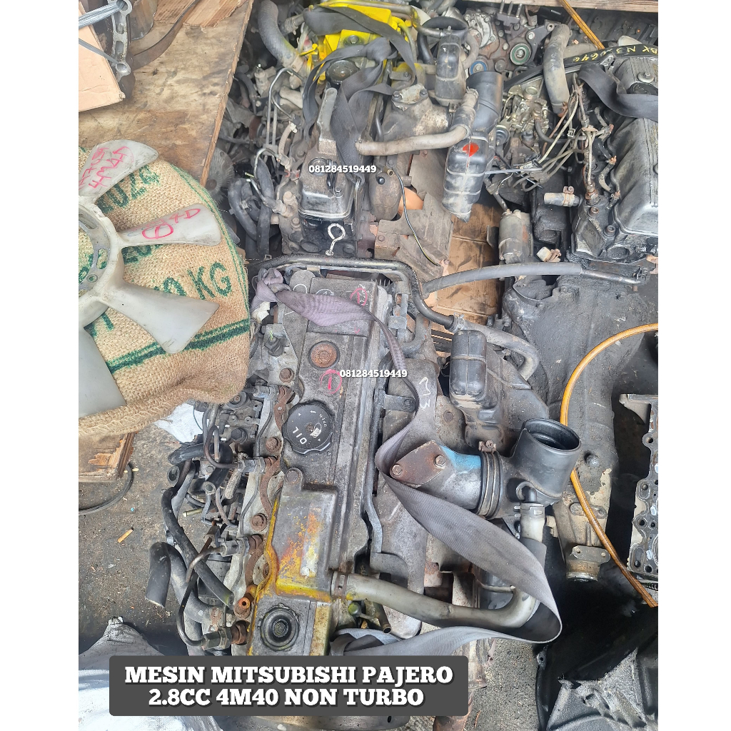 Mesin Mitsubishi Triton Glx 2800cc 4m40 Non Turbo