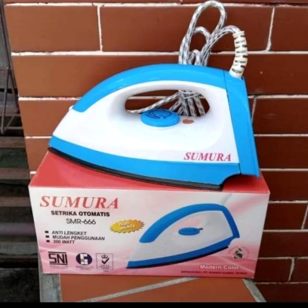 setrika sumura/setrika listrik pakean