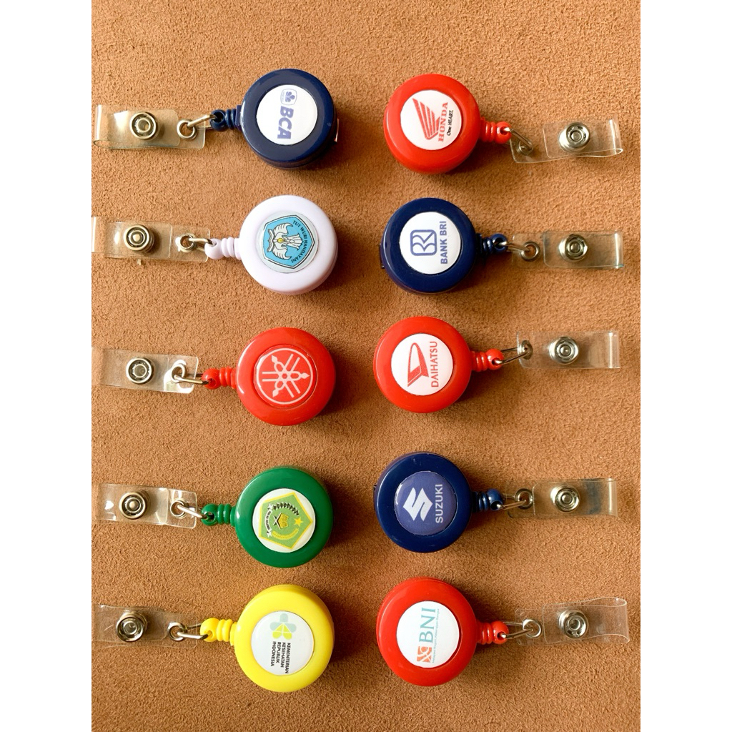 

Ready, CUSTOM YOYO ID Card/ Card Holder Logo Kementerian, BUMN, dan Instansi lainnya