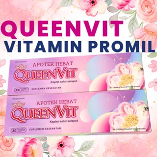 BUNDLING WAJIB BACA DESKRIPSI VARIAN Paket B Paket Multivitamin Khusus Promil Queenvirt Folavit Sant
