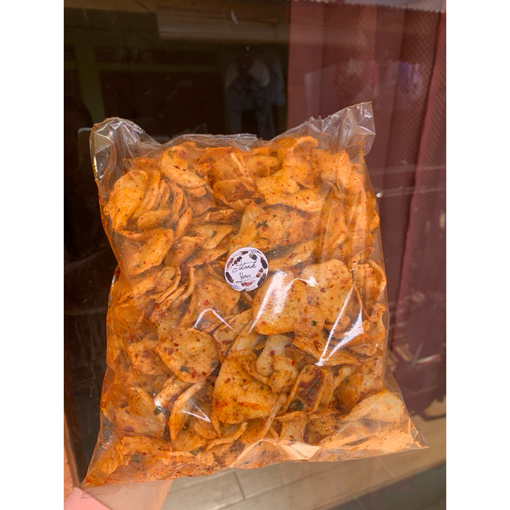 

Basreng Pedas Daun Jeruk 500gr