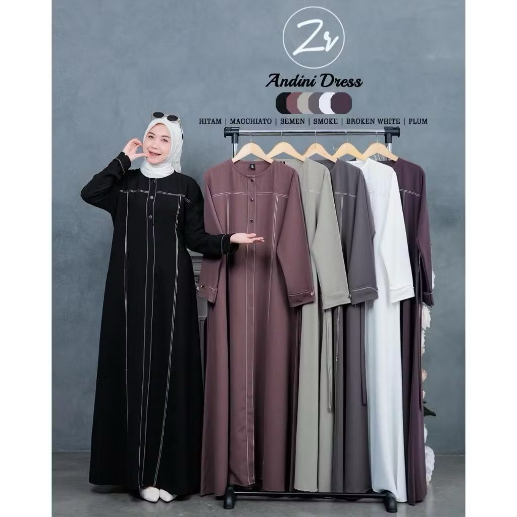 Dress Gita Sr / Gamis model kekinian ABAYA